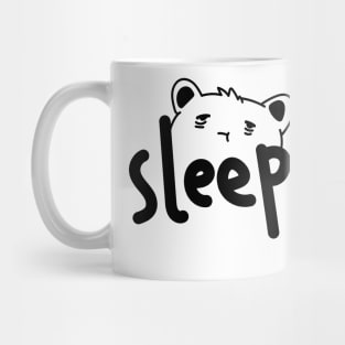 Cute Sleepy Hamster Mug